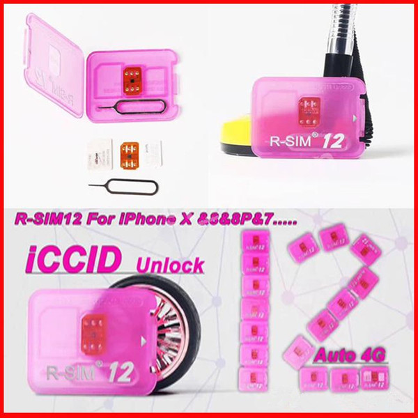 R sim 12 11 11+ R-SIM12 RSIM12 Sim12 RSIM 12 11+ Unlock Card Ios 11 Ios11 Ios 10.x ICCID Unlocking Unlock Cards for iphone x 8 7 plus 4G Hot