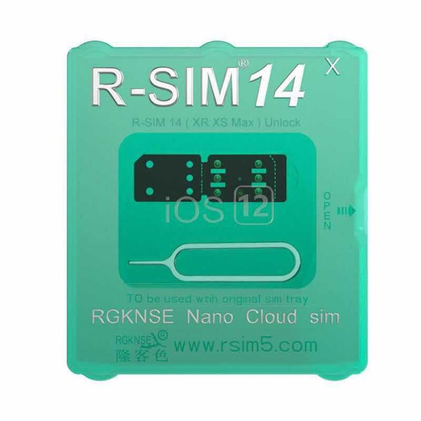 Lcose Brand New Hot Rsim 14 R-SIM 14 RSIM12 RSIM For Latest Version RSIM Unlocking Card for All iPhone IOS 12 AUTO-Unlocking 4G LTE X XS MAX