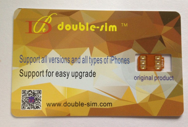 Free DHL Double-Sim Superior sim unlock card for iphone X 8 7 6S 6 5S 5C SE IOS 12.x GEVEY Turbo sim