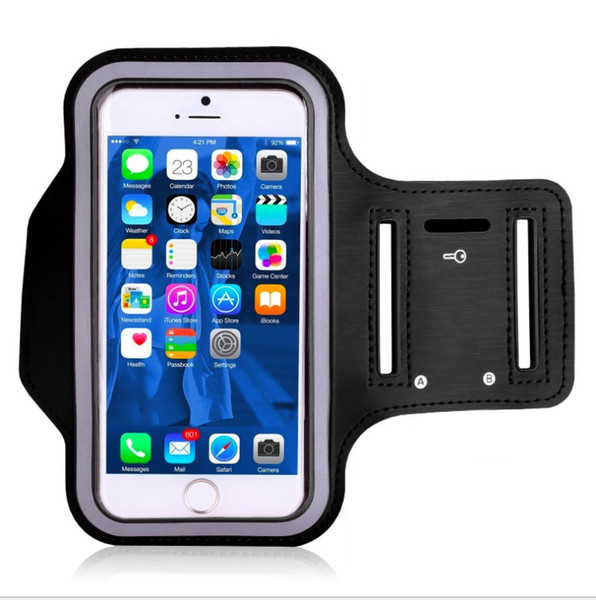 Outdoor Gym Running Sports Fitness Mobile Phone Adjustable Armband Wrist Bag Protect Case Suitable For 4 To 6 Inches All Mobile Phones