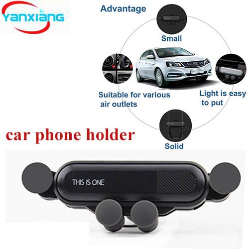 10PCS Universal Gravity Car Phone Holder Air Vent Mount Stand Clip For Smartphone in Car Holder for iPhone XS XR X Samsung S8 YX-ZJ-1