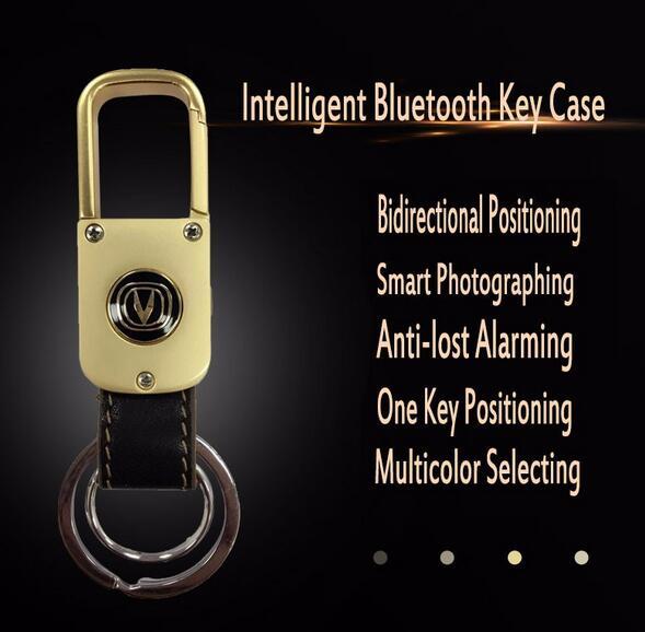 Mini Smart Bluetooth Key Chain Case Holder Keyfobs Bidirectional Anti-lost Alarming Function Support iOS/Android System