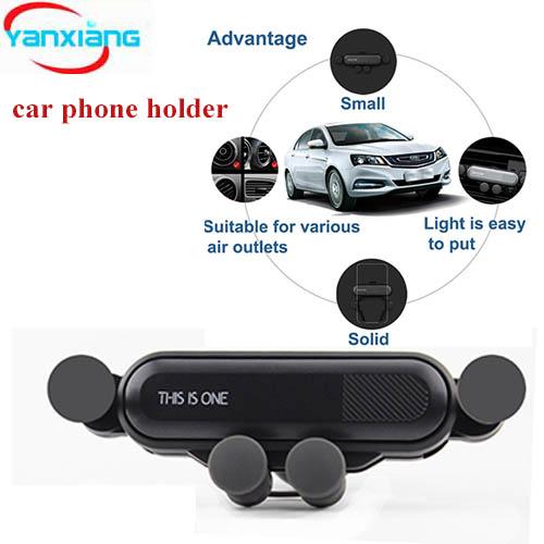 30PCS Universal Gravity Car Phone Holder Air Vent Mount Stand Clip For Smartphone in Car Holder for iPhone XS XR X Samsung S8 YX-ZJ-1