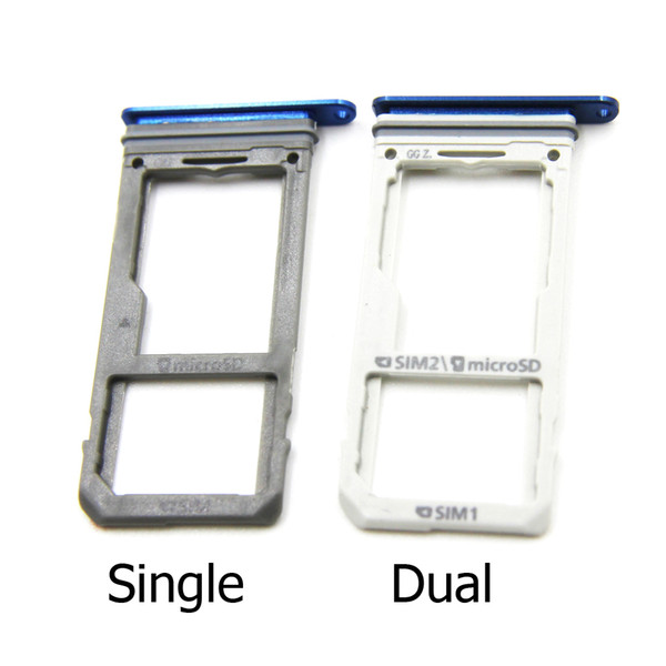 2Pcs /lot SIM Card Tray For Samsung Note 8 SIM Card Reader N950 N950F N950FD Tray Holder Sim Slot Replacement Parts Black/Gold/Purple/Blue