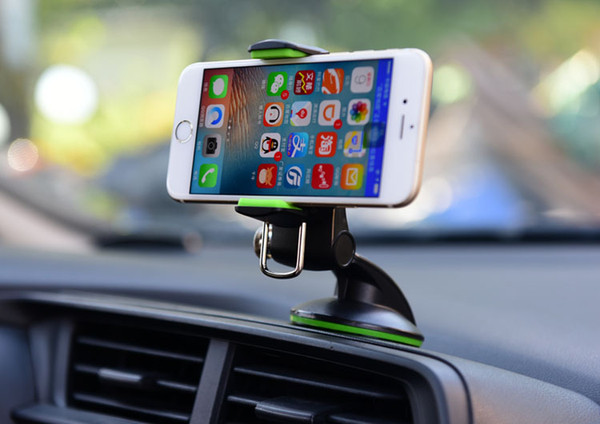 For iphone For Samsung 360° Rotate Multi-purpose car with suction-type interior lengthened navigation mobile common case phone bracket B