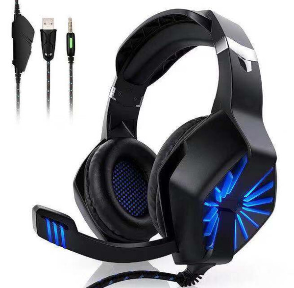 XBOX eats chicken league of legends glowing game headset PS4 gamepad with headphones