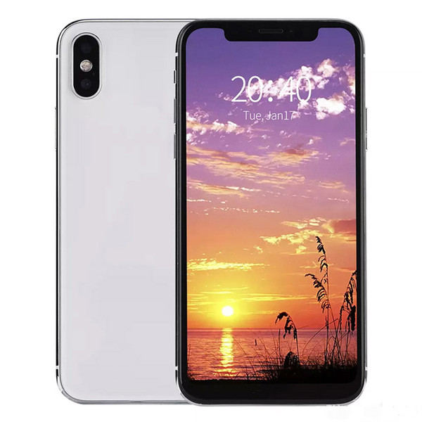 Unlocked Goophone X Goophone Xs 5.8 Inch HD Display Face ID Wireless Charger WCDMA 3G Quad Core RAM 1GB Rom 16GB Camera 8MP Phone Show 512GB