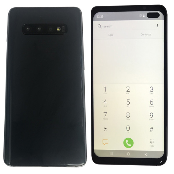 Goophone S10+ 6.5 Inch HD Goophone S10 Plus Face & Iris ID WCDMA 3G GSM 2G Quad Core RAM 1GB ROM 16GB Android 9.0 Phone Show 5g 8GB 512GB