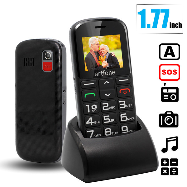 artfone CS182 senior phone,good senior phone, big button phone,easy phone,big battery,loud speaker,SOS,side buttoS