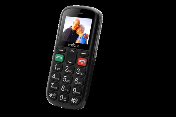 Big Button Mobile Phone for Elderly Artfone CS181 Upgraded GSM Mobile Phone With SOS Button, Talking Number and Torch