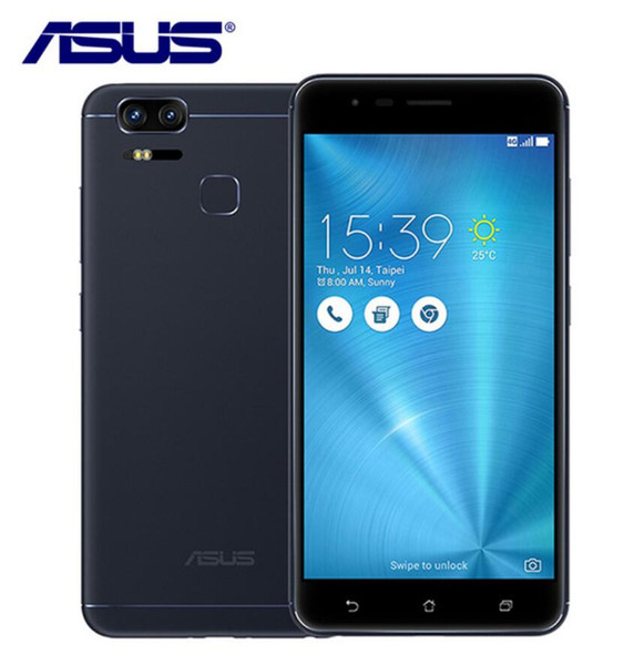 ASUS ZenFone 3 Zoom ZE553KL 4G LTE Mobile Phones 4GB RAM 128GB ROM Z01HDA AMOLED Dual 12MP Cameras Octa Core 5.5 Inch 5000mAh