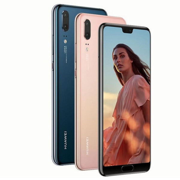 InStock Huawei P20 Smartphone Android 8.1 6G RAM 64G/128G ROM Kirin 970 Face ID 5.8'' Full View Screen Octa Core Mobile Ph