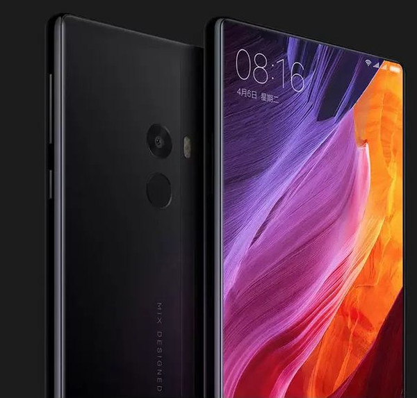 Original Xiaomi Mi MIX smartphone 6.4 Inch Full Screen Snapdragon 821 6GB RAM 256GB ROM 2040x1080P xiaomi phone