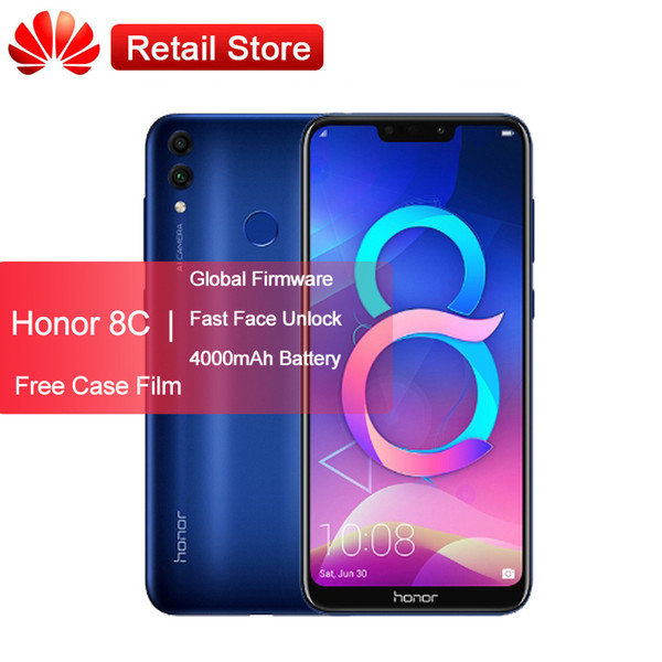 Global Firmware Huawei Honor 8C 4G 4000mAh Smartphone 6.26