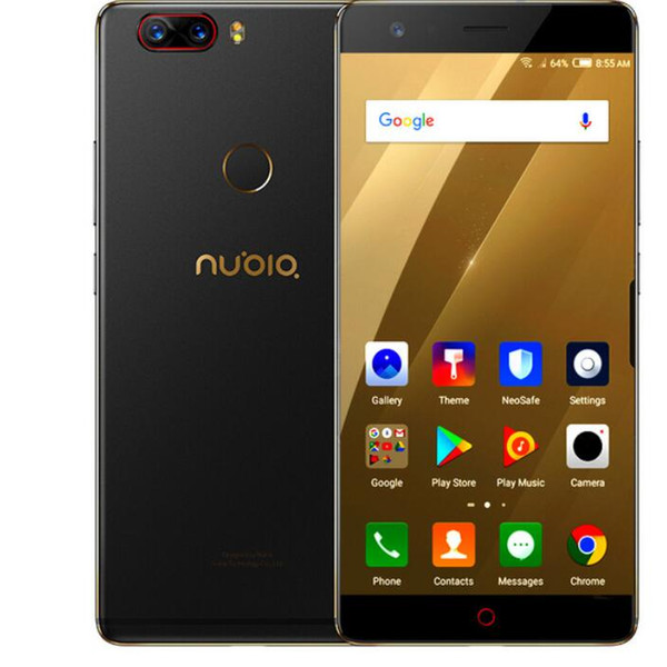 ZTE Nubia Z17 Borderless 6GB/8GB RAM 64GB/128GB ROM Cell Phone Android 7.1 Snapdragon 835 Octa Core 5.5