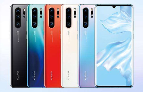 Original Huawei P30 Pro Cell phone Kirin 980 2.6GHz Android 9.1 6.47'' OLED 2340X1080P IP68 NFC 4 Cameras 40MP