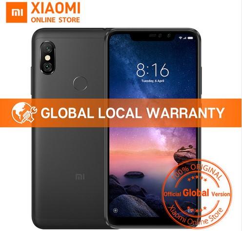 Original Xiaomi Redmi 6 3GB 32GB Smartphone Helio P22 Octa Core CPU 12MP+5MP Dual Cameras 5.45