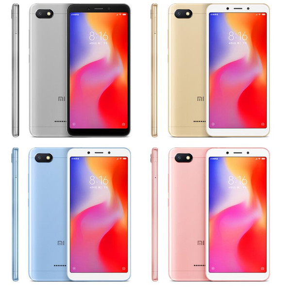 Original Xiaomi Redmi 6A 6 A 2GB RAM 16GB ROM Smartphone 5.45'' 18:9 Full Screen 12nm Helio A22 Quad Core 13MP Camera 3000mAh