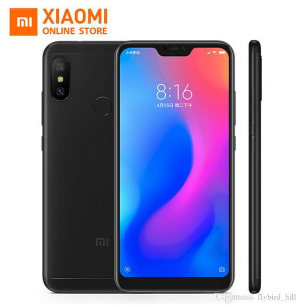 Original Xiaomi Redmi 6 Pro Mobile Phone 4GB RAM 32/64GBGB ROM Snapdragon 625 Octa Core 5.84 inch 19:9 Full Screen Dual AI Camera 4000mAh