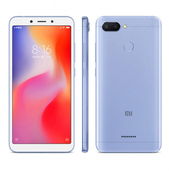 New Original Xiaomi Redmi 6 3GB 32GB Xiaomi phone Helio P22 Octa Core CPU 12MP+5MP Dual Cameras 5.45