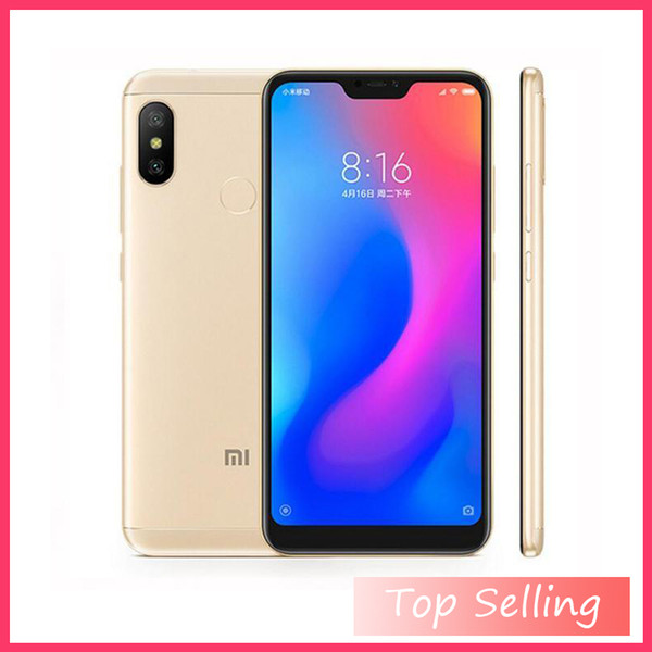 Wholesales Original Xiaomi Redmi 6 Pro Mobile Phone 4GB RAM 32/64GBGB ROM Snapdragon 625 Octa Core 5.84''19:9 Full Screen Dual AI