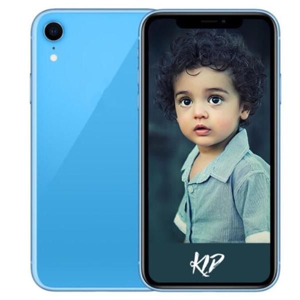 ERQIYU Goophone XR XS 6.1inch Face ID Full Screen Dual Sim unlocked Octa Core shown 4G LTE 4G RAM 128GB ROM Smartphones