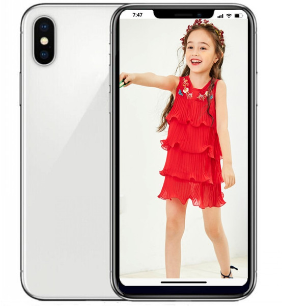 ERQIYU goophone Xs cell phones 5.8inch HD screen shown 4G LTE 128GB ROM Face ID Octa Core unlocked Smartphones