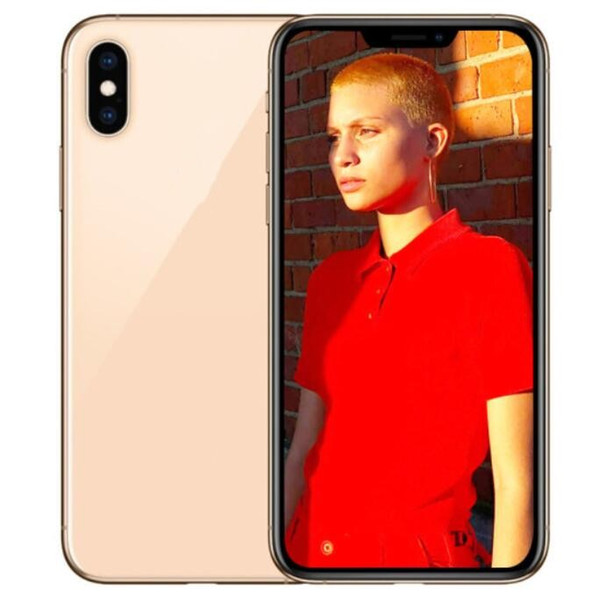 ERQIYU goophone Xs Max Dual sim phones unlocked Touch ID Octa Core shown 4G LTE 6G RAM 256GB ROM GPS Smartphones