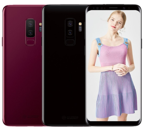 ERQIYU Goophone 9+ plus 6.2inch full edge screen Octa Core MTK6592 Smartphones shown 4G LTE 4G RAM 128GB ROM Unlocked Cell phones