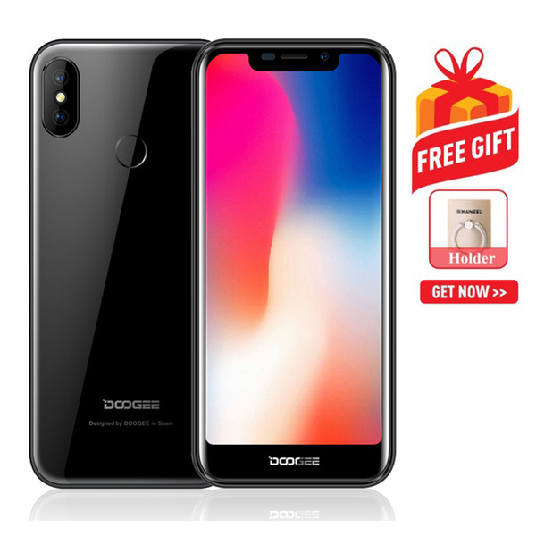 DOOGEE X70 2GB+16GB Dual Back Cameras Face ID DTouch Fingerprint Identification 5.5 inch Android 8.1 MTK6580A Quad Core up to 1.3GHz 3G OTA