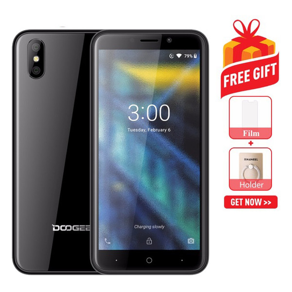 DOOGEE X50 1GB+8GB Dual Back Cameras Face ID 5.0 inch Android 8.1 MTK6580M Quad Core up to 1.3GHz Network: 3G OTA Dual SIM