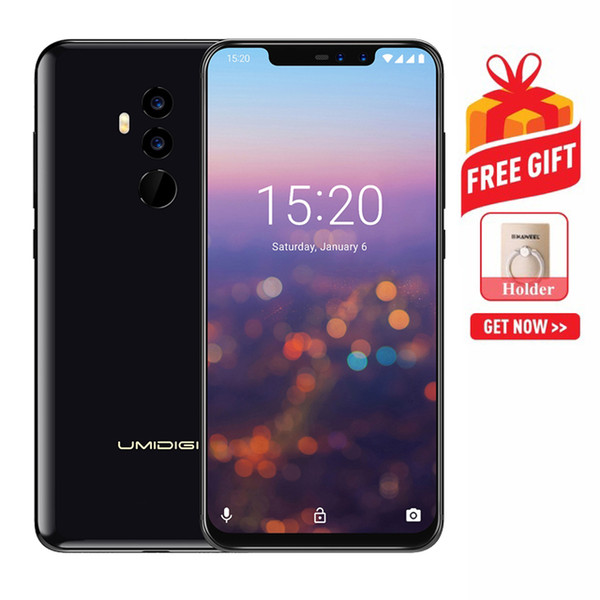 UMIDIGI Z2 Pro Dual 4G 6GB+128GB Dual Back Cameras Ceramic Version Face ID&Fingerprint 6.2 inch Sharp Android 8.1 4G NFC Wireless Charger