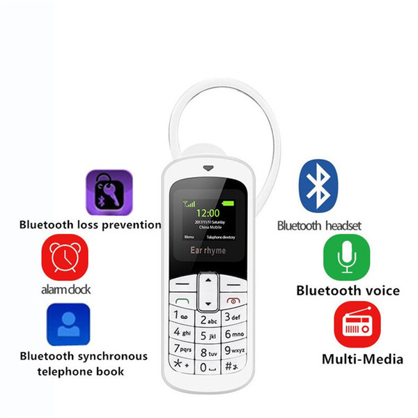 Authentic Ear rhyme M9 Mini Bluetooth Headset Small Cell Phone BT3.0 Bluetooth Supporting Mobile and Unicom 2G 3G 4G Micro SIM Card
