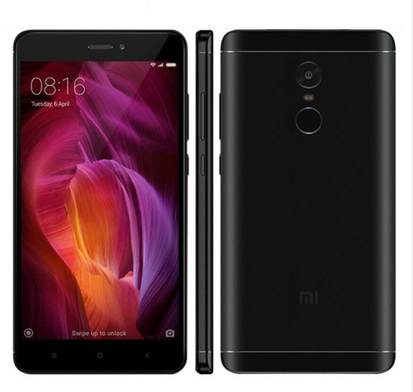 Original Xiaomi Redmi Note 4 Pro 4G LTE Touch ID Helio X20 RAM 3G ROM 64G Deca Core Android 6.0 5.7 inch 1080P FHD Smartphone