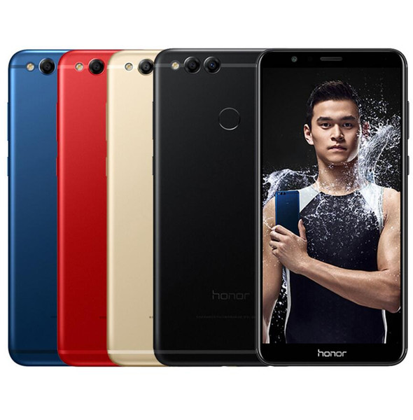 Huawei Honor 7X 4GB 64/128GB 8MP+16MP Dual Rear Cameras 3340mAh 5.93 inch 2160*1080P Full View Screen Fingerprint