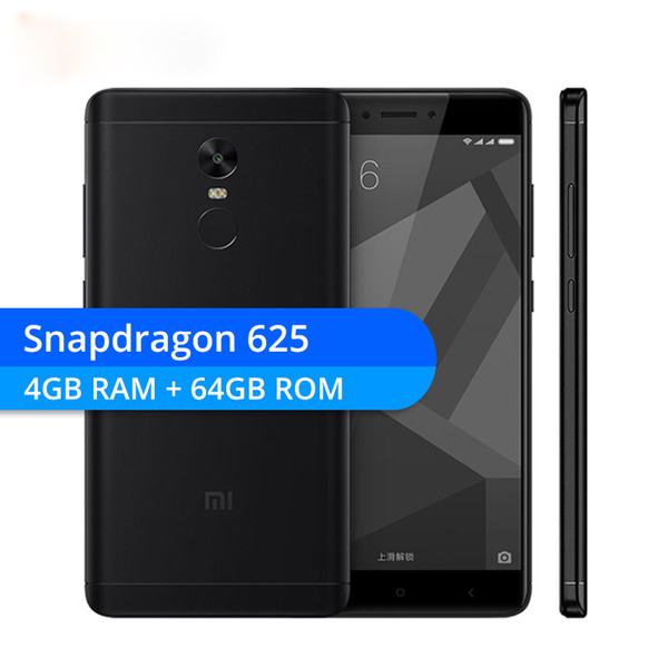 Xiaomi Redmi Note 4X 4GB RAM 64GB ROM 4 X Mobile Phone Snapdragon 625 Octa Core 5.5