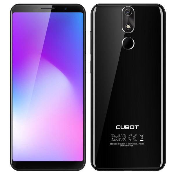 Cubot Power Android 8.1 MT6763T Octa Core 6GB RAM 128GB ROM 5.99 Inch FHD+ Smartphone 16.0MP Fingerprint Celular 6000mAh 4G LTE