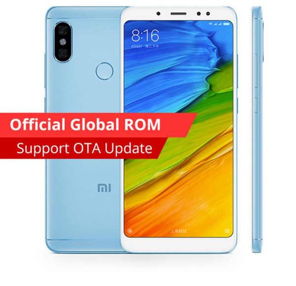 Original Xiaomi Redmi Note 5 4GB RAM 64GB ROM Mobile Phone Snapdragon 636 Octa Core 5.99