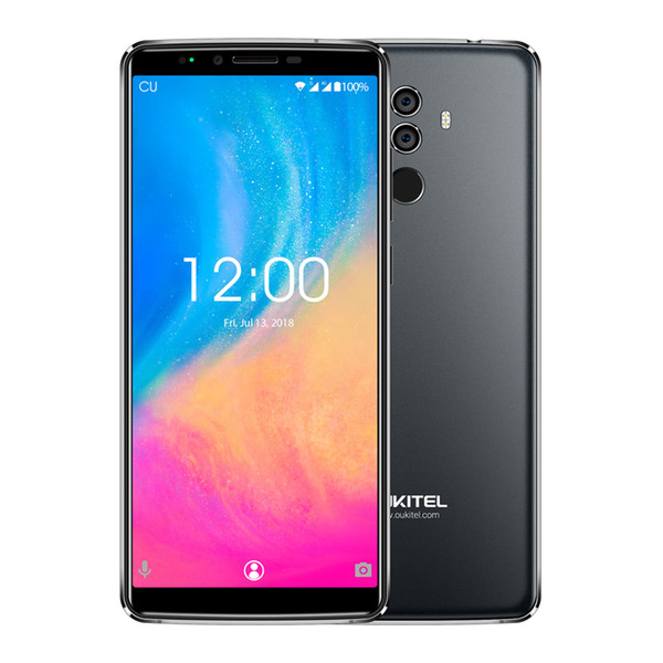 Face ID OUKITEL K8 4G LTE Fingerprint 4GB 64GB 64-Bit Octa Core MTK6750T Android 8.0 6.0 inch 2160*1080 FHD+ 13MP Camera 5000mAh Smartphone
