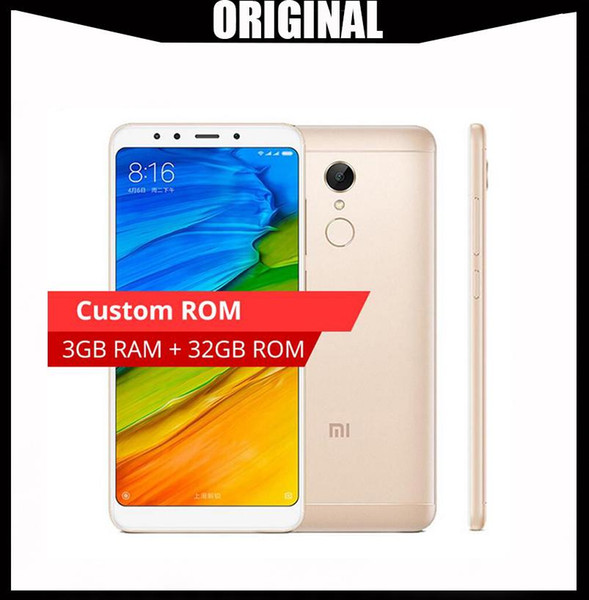 Global Version Xiaomi Redmi 5 3GB 32GB 5.7 inch full Display Snapdragon 450 Octa Core Cellphone 12.0MP 3300mAh Fingerprint ID