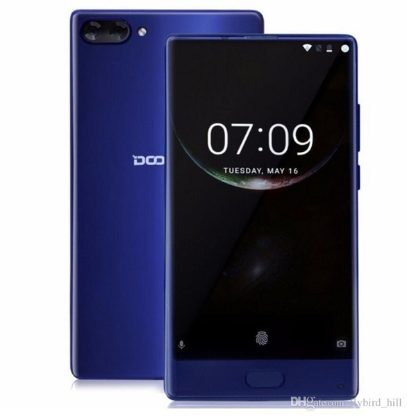 DHL Original Doogee Mix Mobile Phone Android 7.0 5.5'' HD 4GB/6GB RAM 64GB ROM 8MP+16MP Dual Rear lens Octa Core Fingerprint