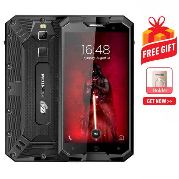 HOMTOM ZOJI Z8 Triple Proofing Phone 4GB+64GB IP68 Waterproof Dustproof Shockproof Fingerprint Unlock 5.0 inch Android 7.0 OTG Dual SIM