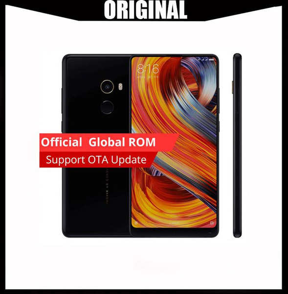 Original Xiaomi Mi MIX 2 MIX2 6GB 64GB smartphone telephone Snapdragon 835 Octa Core Phone 5.99