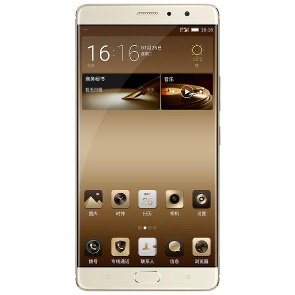 Original Gionee M6 Plus GN8002S 4GB RAM 64GB/128GB ROM 4G LTE Mobile Phone MT6755 Octa Core 6.0inch 16.0MP Fingerprint ID Smart Cell Phone