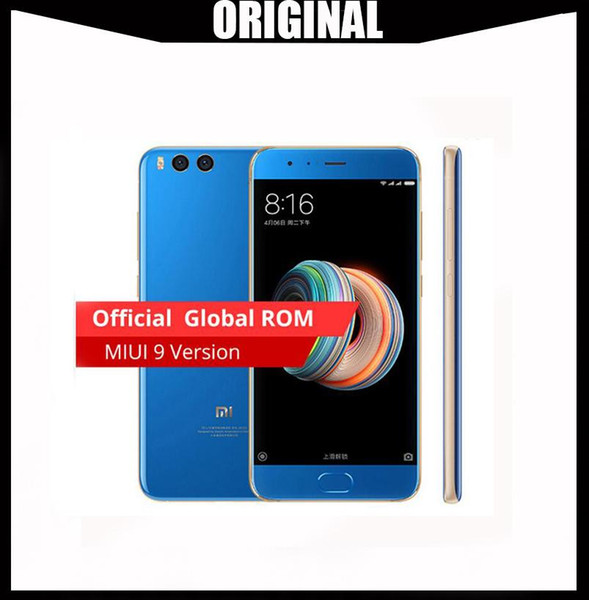 Wholesale Original Xiaomi Mi Note 3 Note3 6GB 128GB Mobile Phone Snapdragon S660 Octa Core Dual 12.0MP 16.0MP 5.5Inch 1920*1080 3500MAh