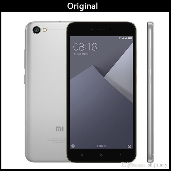 Wholesales Original Xiaomi Redmi Note 5A 5 A 64GB 4GB RAM Mobile Phone Snapdragon 435 Octa Core 16MP Front Camera 5.5