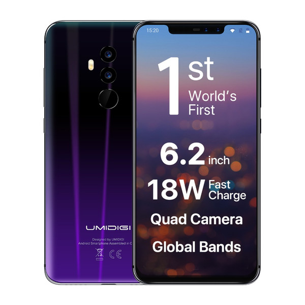 UMIDIGI Z2 Global Version Helio P23 6GB RAM 64GB ROM 6.2