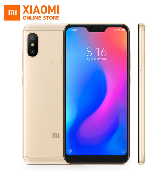 New Original Xiaomi Redmi 6 Pro Mobile Phone 4GB 64GB RAM ROM Snapdragon 625 Octa Core 5.84 inch