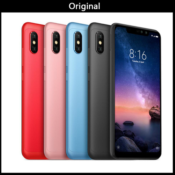 Original Xiaomi Redmi 6 Pro Mobile Phone 3/4GB 32GB RAM ROM Snapdragon 625 Octa Core 5.84