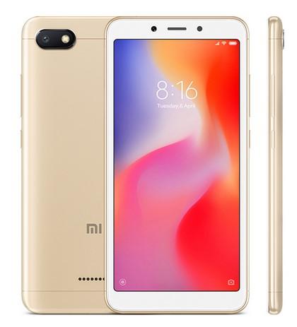 Wholesale Original Xiaomi Redmi 6A 6 A 2GB RAM 16GB ROM Smartphone 5.45'' 18:9 Full Screen 12nm Helio A22 Quad Core 13MP Camera 30